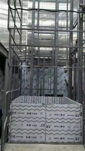 江蘇常州定制4臺導軌式貨梯安裝完畢?